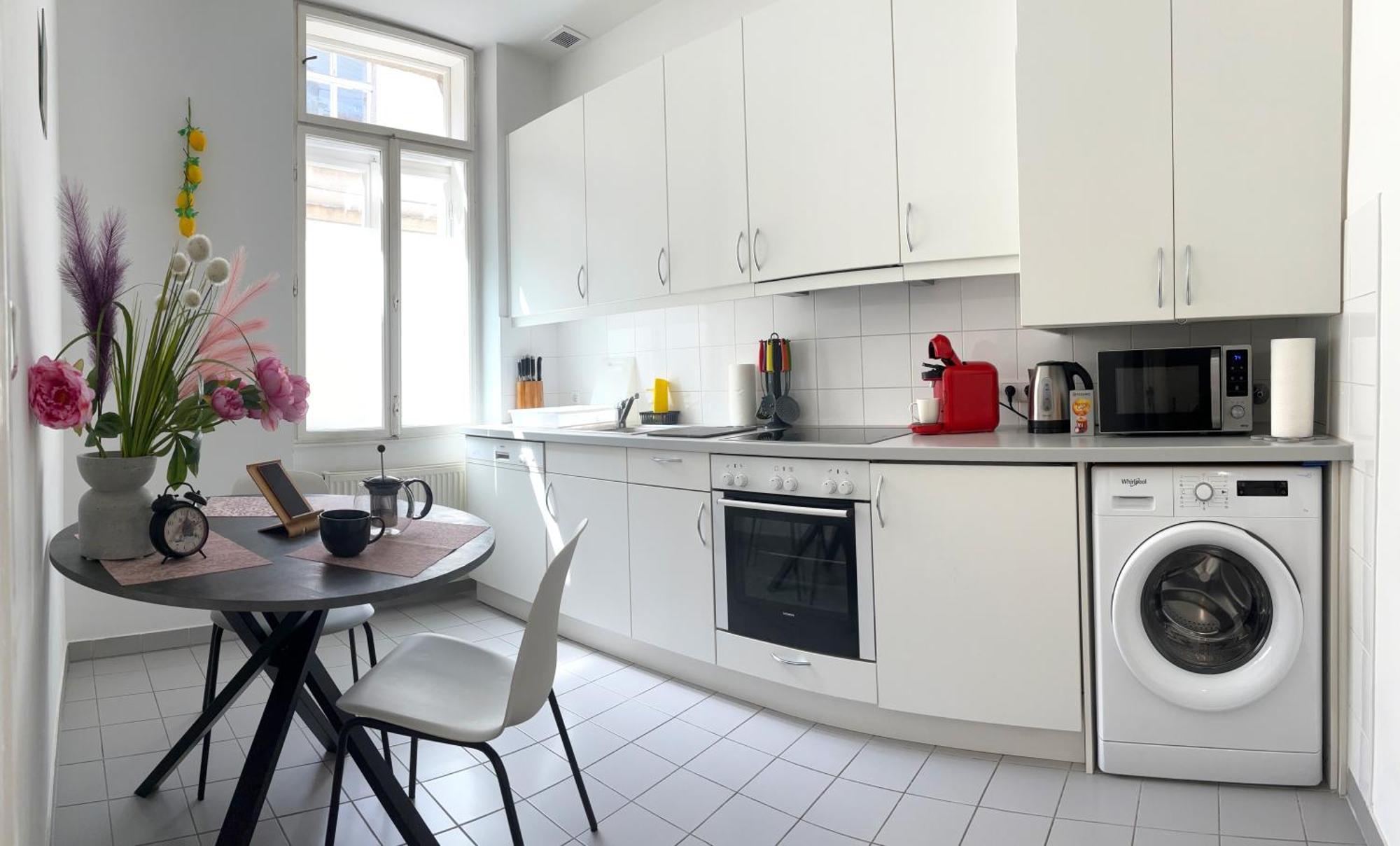Central Mariahilfer Apartment 5 Min To The Schoenbrunn Palace And City Shopping Center 维也纳 外观 照片