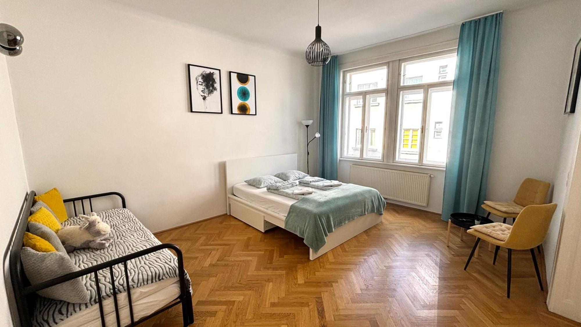 Central Mariahilfer Apartment 5 Min To The Schoenbrunn Palace And City Shopping Center 维也纳 外观 照片
